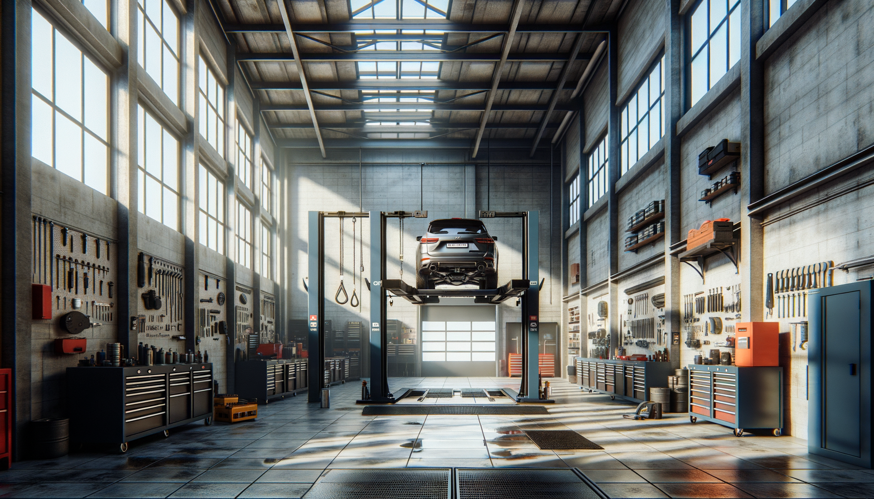 Understand Mechanic Garage Bays and Service Workflows