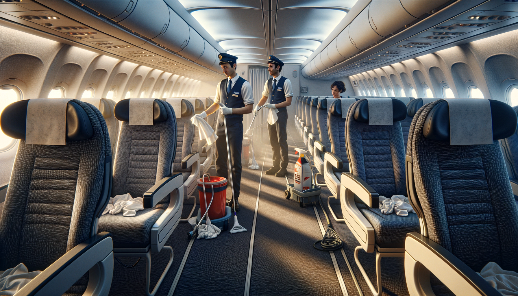 What To Know About Airplane Cleanup Crew Roles